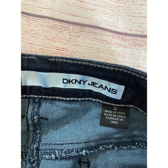 NWT DKNY Women's Mercer Ultra Skinny Blue Jeans - 10 - Picture 9 of 14